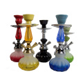 Best selling small size colors hookah  al fakher glass hookah Crystal shisha